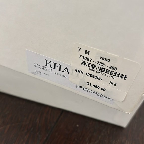 Khaite derby knee high riding boots - Picture 6 of 6